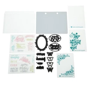 Diamond Press Family and Friends Stamp & Die Kit New 708778 - Picture 1 of 8