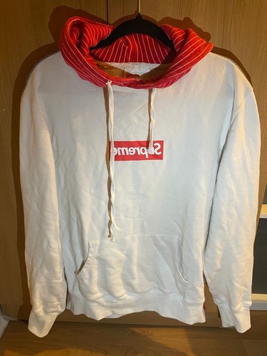 Felpa con cappuccio Supreme x CDG 2014 Har Hunter Rossa (M)