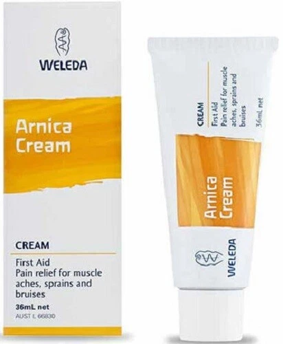 Crema de árnica Weleda 36 ml - 100 % natural a base de hierbas - alivio de dolores de artritis muscular  Foto 1 de 1