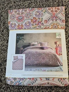 NUEVO Pip Studio Ropa de cama 200x200/2x80x80 cm El Bordado Rosa Colorido - Imagen 1 de 8