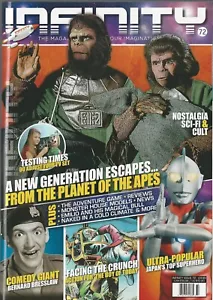 INFINITY Magazine 72 Planet der Affen Bernard Bresslaw UltraMan The Crunch Neuwertig - Bild 1 von 1