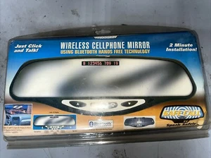 Wireless Bluetooth Cell Phone Mirror nice big screen display! - Picture 1 of 4