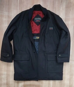 Cappotto vintage Paul & Shark yachting lana blu navy taglia L - Foto 1 di 11