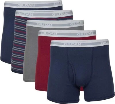 Gildan Men's Underwear Boxer Briefs, 5 Pack - Image 1 of 4