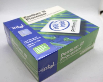 Brand new in box intel P3 1g copper mine. Real life picture. New and unopened. - Image 1 of 4