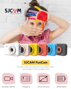 SJCAM LCD 2.0 1080P HD 5MP Children Funny Camera Camera USB Video for Kids - Picture 1 of 16