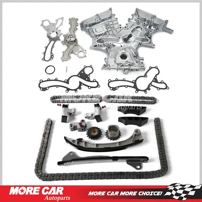 Timing Chain Kit Oil Water Pump for 2005-16 Toyota Avalon Camry Lexus RX350 3.5L - Image 1 of 4