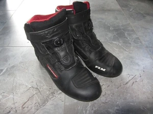 FLM Motorradschuhe Schuhe Motorrad Größe 42 Schwarz - Bild 1 von 11
