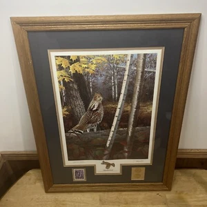THUNDERBIRD - limited edition print plus $8 stamp and gold medallions. - Picture 1 of 6