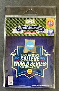 TOPPA UFFICIALE IN MAGLIA 2024 NCAA COLLEGE WORLD SERIES DONNA - OKLAHOMA SOONERS - Foto 1 di 3