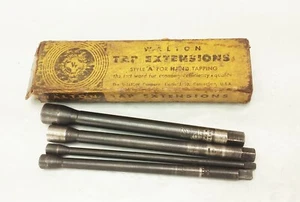 Extensiones de grifo Walton vintage estilo A para golpear a mano 4 piezas EE. UU. - Imagen 1 de 10