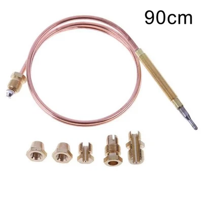 M6 Thermocouple Threaded Probe for Gas Burners Fireplaces and Heating Devices - Изображение 1 из 4