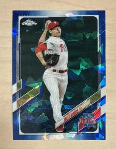 MATT MOORE - 2021 Topps Chrome Update SAPPHIRE #US171 - PHILADELPHIA PHILLIES - Picture 1 of 2
