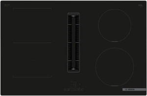 PIANO INDUZIONE CON CAPPA INTEGRATA 4 ZONE COTTURA ENERGY TUTOR BOSCH PVS831B16E - Foto 1 di 3