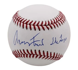 Jerry West Signed Los Angeles Lakers Rawlings OML White MLB Baseball - The Logo - Bild 1 von 3