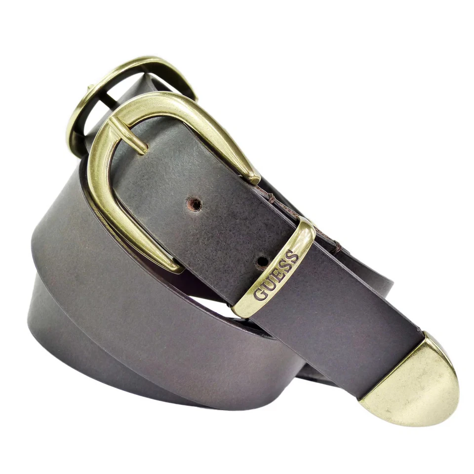 Guess Damen Ledergürtel BW6593 Dunkelbraun Größe M 90 - Bild 1 von 1