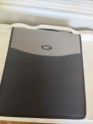 Чехол для компакт-дисков Case It Logic БОЛЬШОЙ черный 304 DVD-переплет держатель на молнии ручка Vntge - Изображение 1 из 4