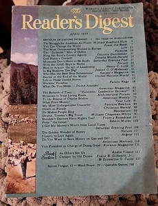 April 1949 Reader's Digest - Picture 1 of 3
