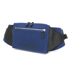 Balenciaga 433625 Herren, Damen Canvas, Leder Bauchtasche, Umhängetasche schwarz, royalblau - Bild 1 von 13