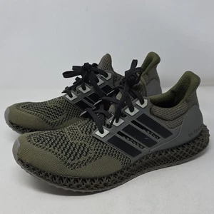 Adidas Ultra Boost 4D khaki und schwarz Sportschuhe Größe 10,5 - Bild 1 von 6