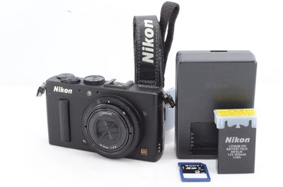 Nikon COOLPIX A 16.2MP Compact Digital Camera Black - from Japan #R4858 - Image 1 of 4