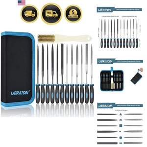 Needle Files 13PCS Set for Metal Wood Plastic Precision Carving Tools - Picture 1 of 9