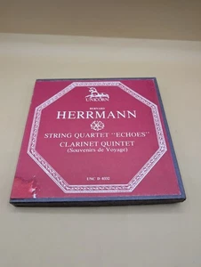 Unicorn Bernard Herrmann String Quartet "Echoes" Clarinet Quintet reel to reel 7 - Picture 1 of 5