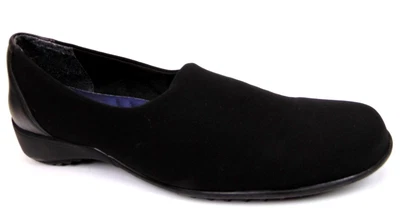 Munro Traveler Comfort Shoes Womens Black Stretchy Classic Slip-On Size 8.5 Narr - Image 1 of 4