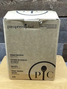 NEW - Pampered Chef - #1179 - Veggie Spiralizer - Picture 1 of 7