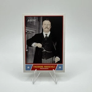 2025 Topps Heritage Notable Americans Insert #NS-22 Theodore Teddy Roosevelt - Bild 1 von 2