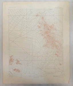 VINTAGE ORIGINAL CAMELSBACK ARIZONA USGS GEOLIGICAL TOPO TOPOGRAPHICAL MAP 1942 - Picture 1 of 6