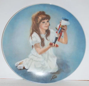 "Clara und Nussknacker" 1978 Nussknacker Ballett Serie Teller von Shell Fisher - Bild 1 von 5