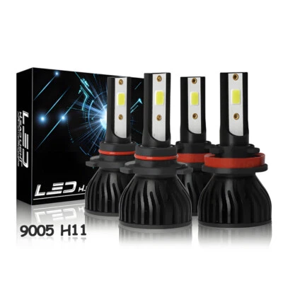 Светодиодные лампы дальнего/ближнего света для Honda Accord Sport 2017-2016 - 9005 H11 - Изображение 1 из 4