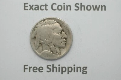 1928-D Indian Head Buffalo Nickel Collectible Denver Mint Free Shipping - Image 1 of 3