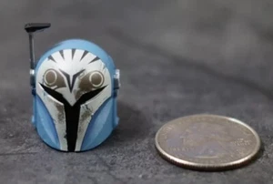 BLACK SERIES 6” SCALE FEMALE MANDALORIAN HELMET CUSTOM FODDER STAR WARS - Picture 1 of 3