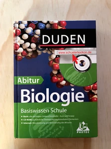 Duden: Biologie Abitur Basiswissen Schule mit CD sehr guter Zustand - Bild 1 von 3