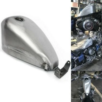 Tapa de gasolina del tanque de combustible Café Racer 9L 2,4 galones para Yamaha Dragstar V Star XV 400 540 650 Foto 1 de 4