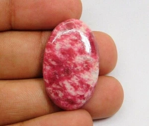 100% Natural Pink Thulite Cabochon Loose Gemstone For Jewelry 48 Cts. ME-6308 - Imagen 1 de 3