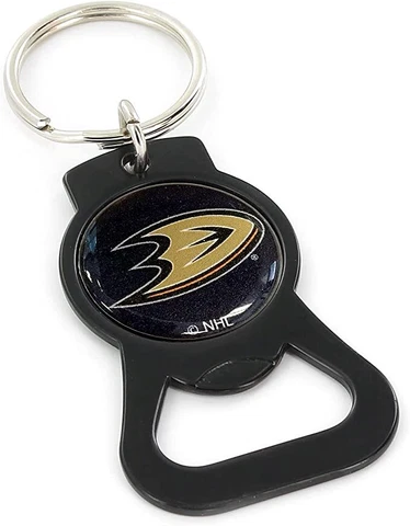 ANAHEIM DUCKS - BOTTLE OPENER KEYCHAIN - BRAND NEW - NHL-BK-702-01-BK Cover