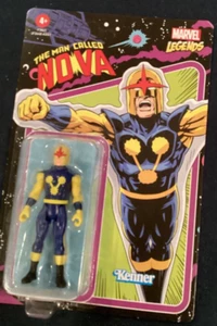 Marvel Legends The Man Called Nova 3.75" Tall Retro Action Figure Kenner Hasbro - Picture 1 of 1