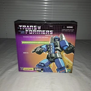 Transformers G1 Commemorative Series VII Decepticon DIRGE! Sealed! Unused! - Picture 1 of 6