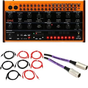Behringer Crave Analog Synthesizer with Sequencer and Cables - Picture 1 of 1