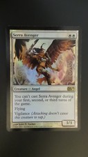 M13 ** Serra Avenger (FOIL) ** Mtg Magic (EX/SP)