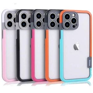 Dual Color Bumper Case For iPhone 16 15 Pro Max Camera Hollow Soft Frame Cover - Picture 1 of 33