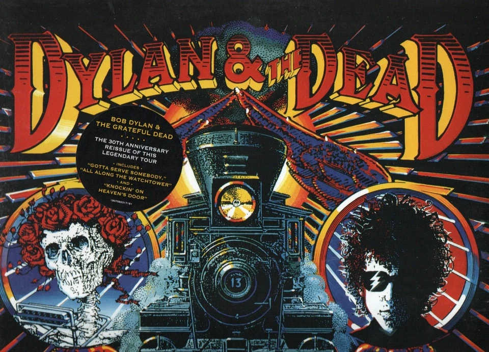 BOB DYLAN & THE GRATEFUL DEAD - DYLAN & THE DEAD - 30th ANNIVERSARY LP - Image 1 of 1