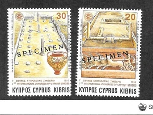 "Chipre Sc 859-60 edición NH de 1995 - LUGARES HISTÓRICOS - ""ESPECIE"" - Imagen 1 de 1