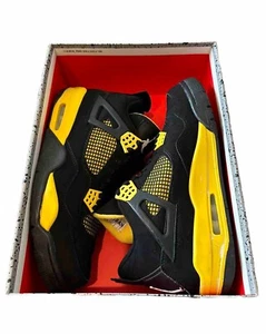 Nike Air Jordan 4 Retro Low Thunder 2012 - Men's Size 10 - Picture 1 of 12