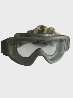 Gafas camufladas digitales verde claro emitidas por ESS APEL US ARMY lentes transparentes Foto 1 de 4