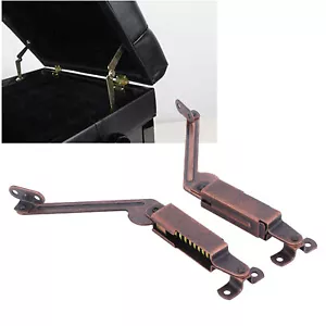 (Long Arm)Lid Hinge Iron Safety Cabinet Box Lid Spring Support Hardware YS - Picture 1 of 22