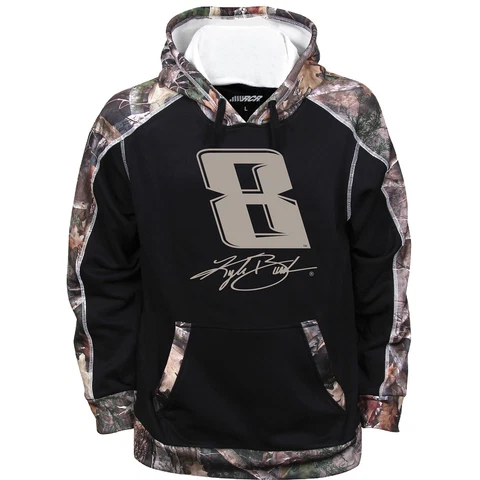 Kyle Busch 2023 TrueTimber Camo Name and Number Hoodie Black Cover